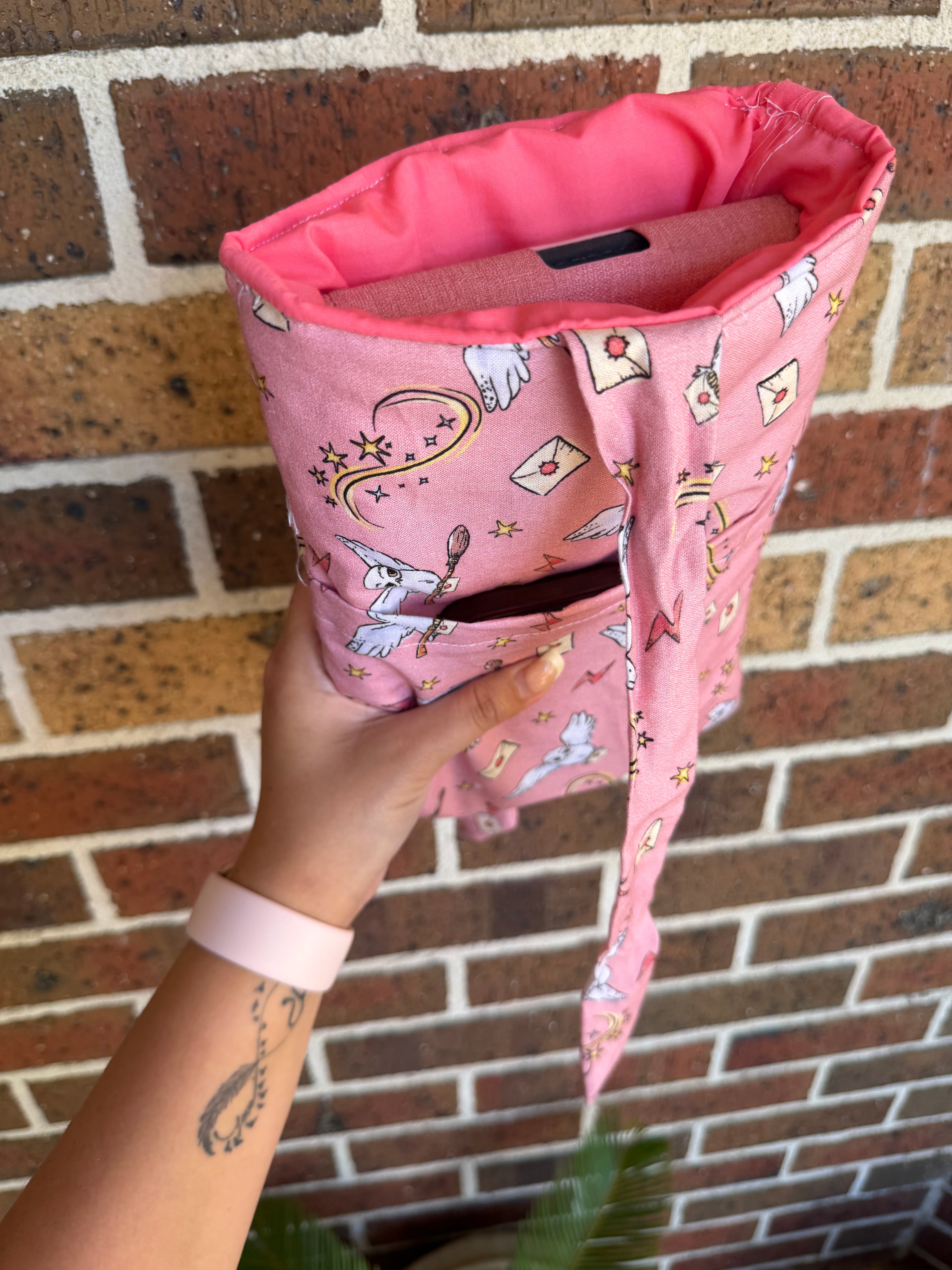 ✨ Pink Harry Potter Kindle / Book Sleeve