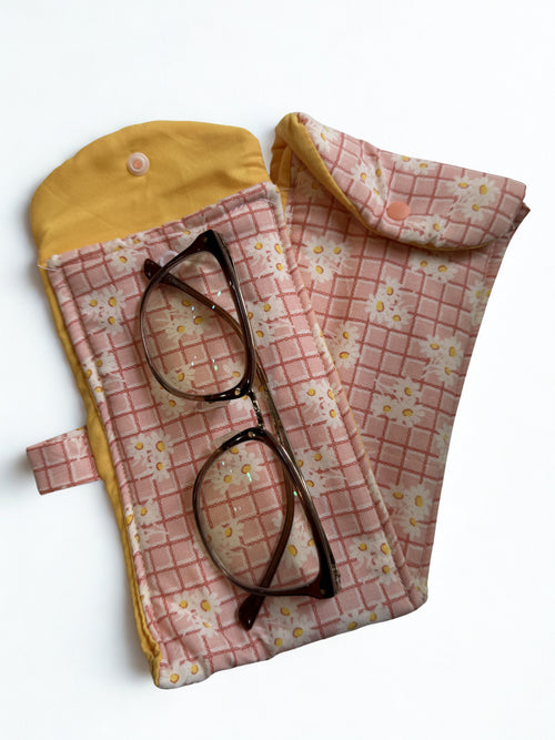 Cushioned Handmade Glasses Case | Soft Padded Sunglasses Holder